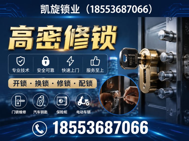 昌乐县高密换锁展示图